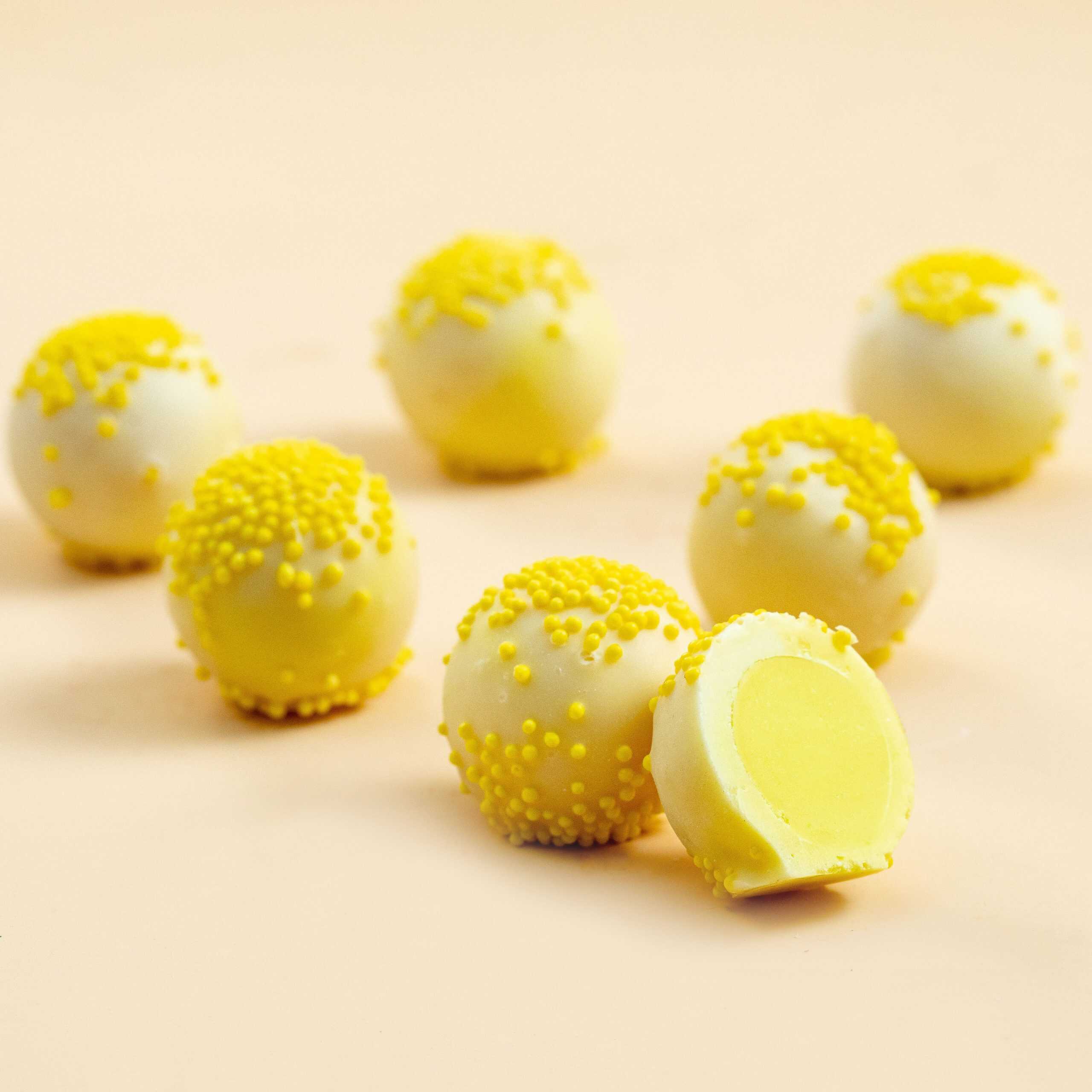 Premium Limonlu Trufel Şokolad - Image 2