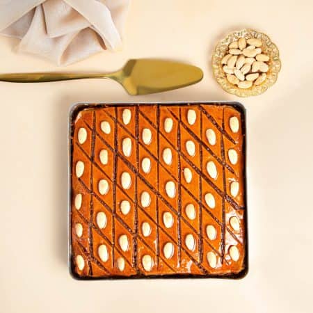 Milli badamlı paxlava