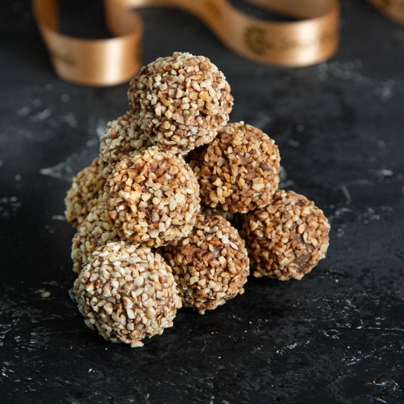 Premium Truffle Chocolate with Hazelnut
