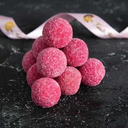 Premium Truffle Chocolate with Raspberry