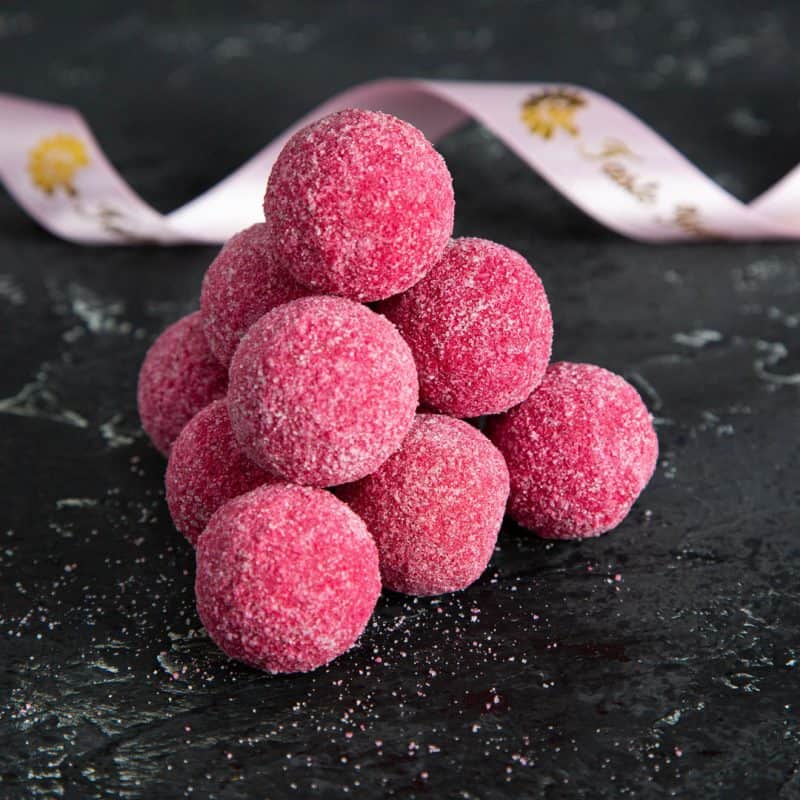 Premium Truffle Chocolate with Raspberry